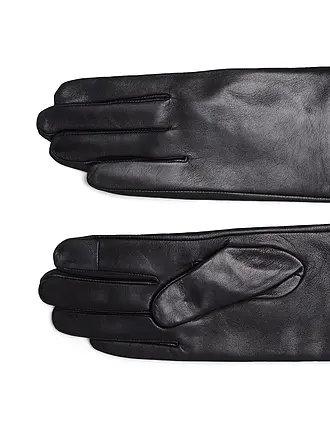 TOMMY HILFIGER | Gants en cuir | schwarz